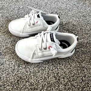 Sperry - Girls Child Pier Wave Jr Sneaker - Size 2 (Toddler) - New With Tags